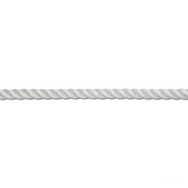 Imagen de Cabo amarra nylon torneado blanco 24mm