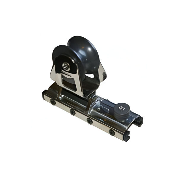 Imagen de Carro con Tope y Rodamiento para Riel T32mm Acero Inoxidable