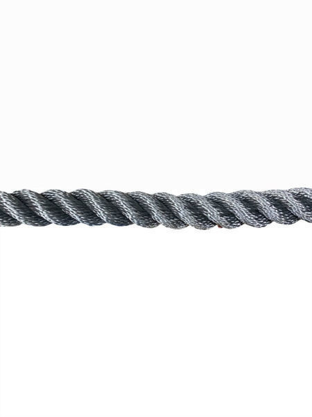 Imagen de Cabo de amarra nylon torneado gris 22mm